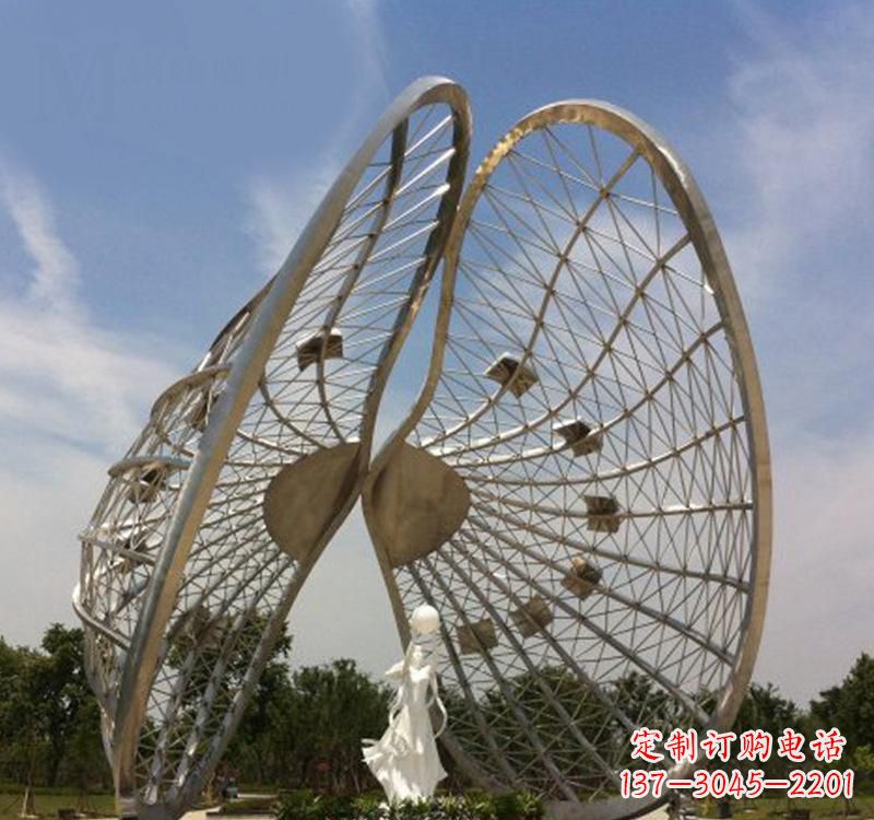大同不锈钢美陈贝壳雕塑精美的艺术品