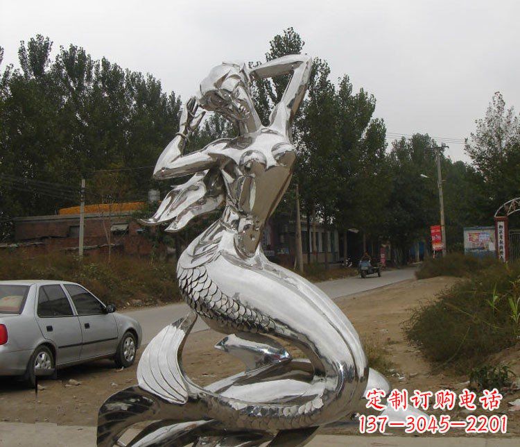 大同海豚雕塑——精美的艺术品