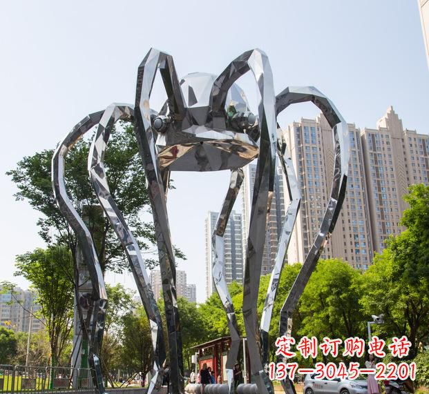 大同不锈钢螃蟹雕塑2