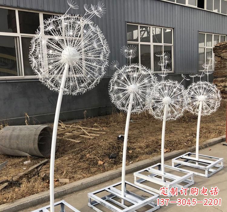 大同不锈钢蒲公英——城市雕塑的精美瑰宝