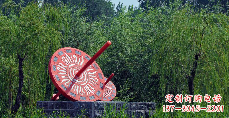 大同不锈钢日晷校园雕塑点亮校园时光
