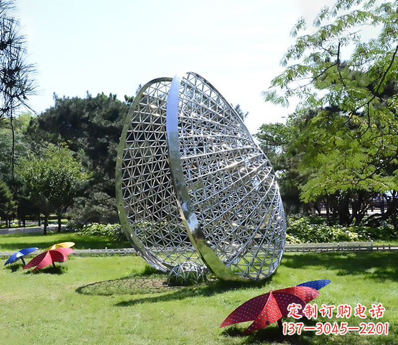 大同不锈钢扇贝雕塑