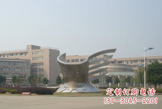 大同精美不锈钢地球雕塑