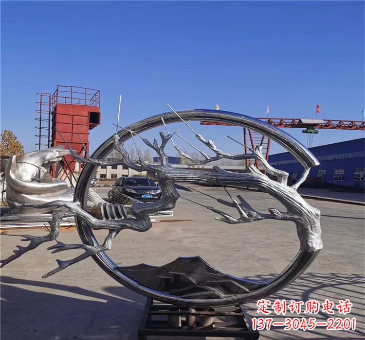 大同不锈钢树枝雕塑艺术与自然的完美结合