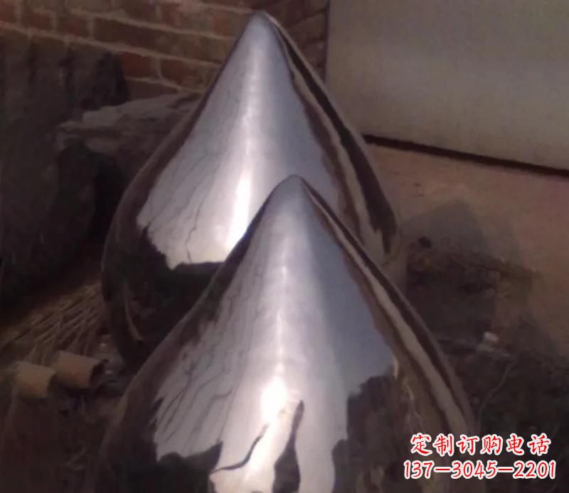 大同不锈钢水滴雕塑