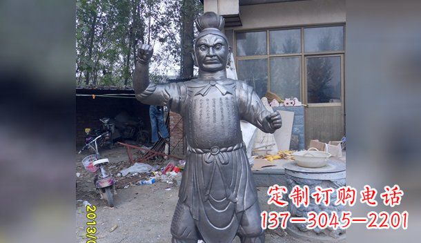 大同不锈钢四大天王雕塑