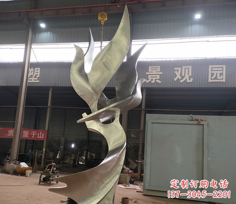 大同不锈钢天鹅雕塑传承自然之美