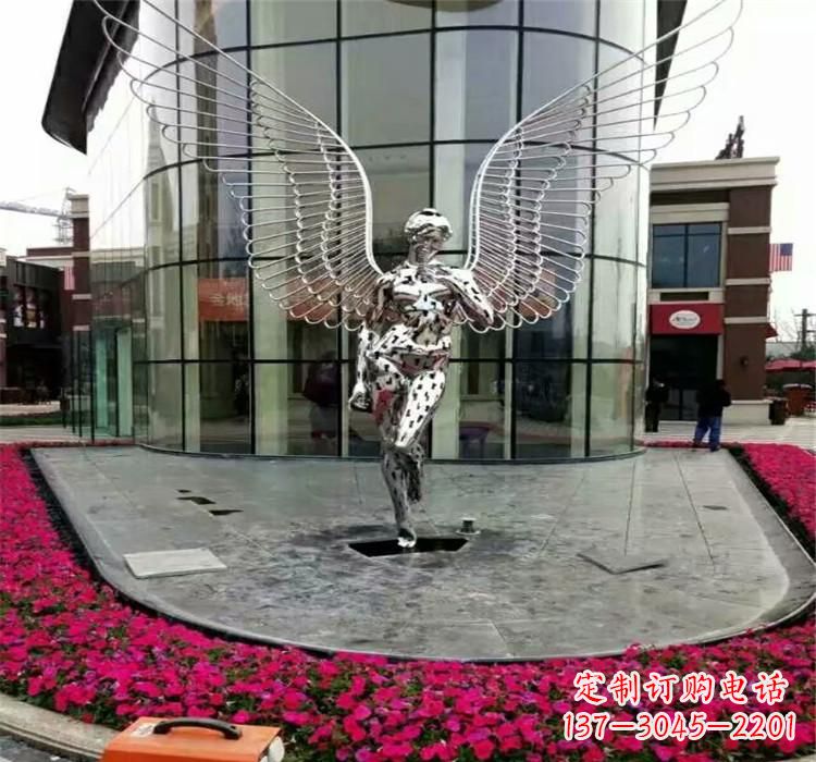 大同不锈钢天使雕塑2