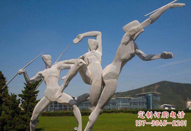 大同不锈钢标枪雕塑象征勇气和力量