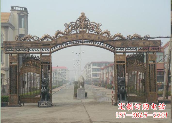 大同该牌坊雕塑