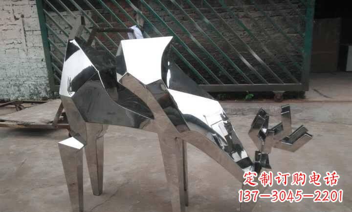 大同不锈钢小羊雕塑艺术的精髓