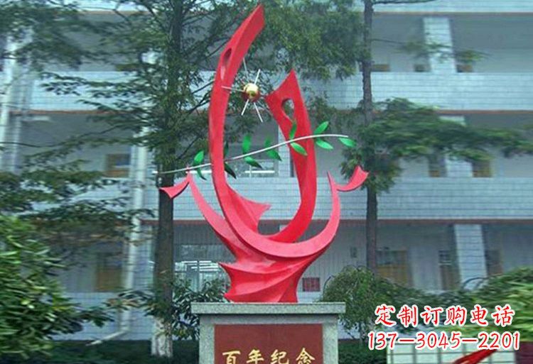 大同精美不锈钢凤凰雕塑