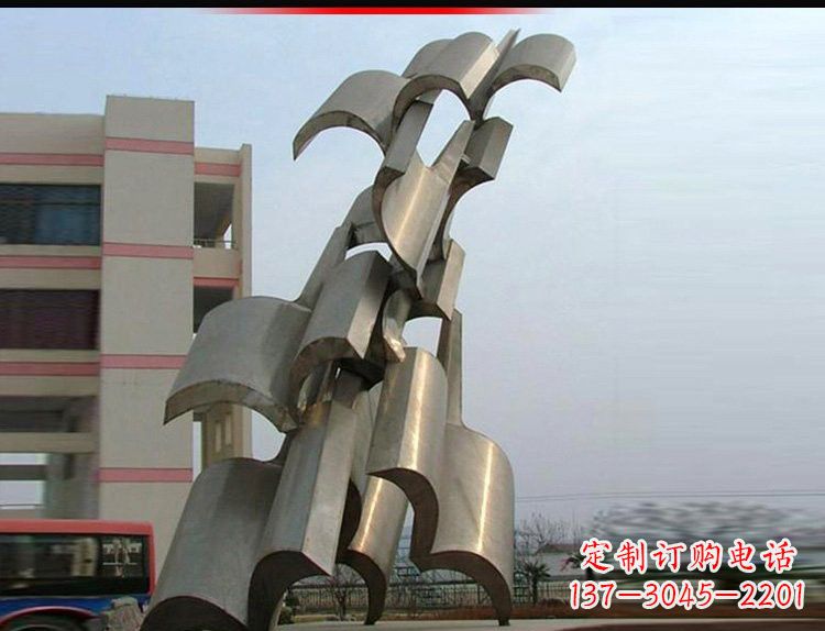 大同不锈钢书籍雕塑——记录着校园文化的精彩历史