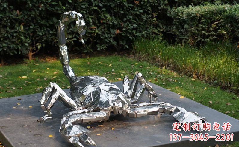 大同不锈钢蝎子雕塑