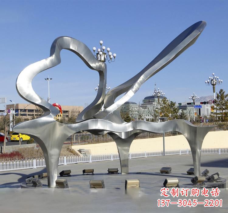 大同不锈钢艺术钢琴雕塑展现精致之美