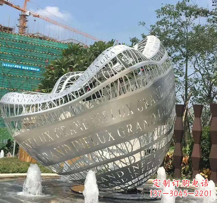 大同不锈钢元宝雕塑精致华贵的象征