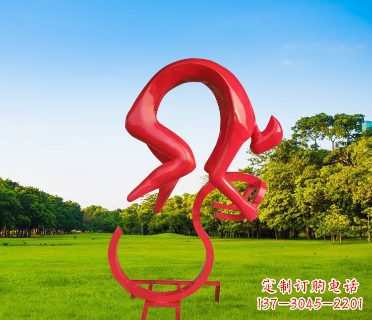大同不锈钢自行车雕塑精致美观的园林装置