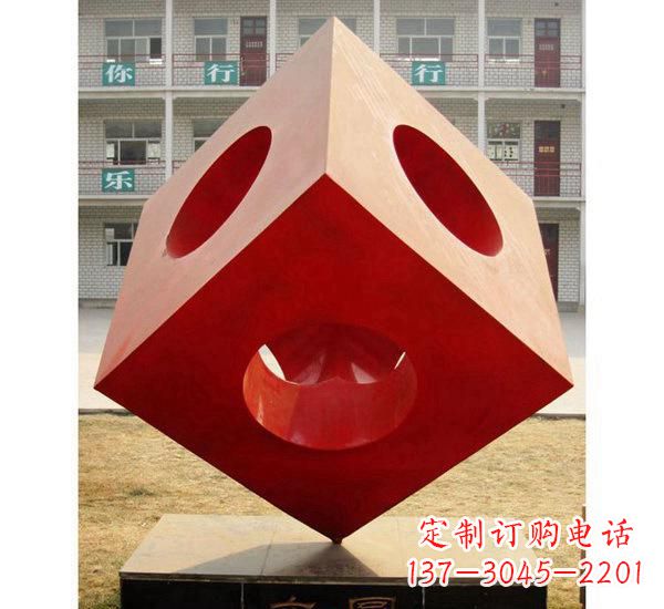 大同不锈钢魔方雕塑展现精致与艺术