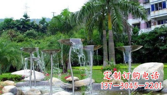 大同不锈钢造型喷泉雕塑