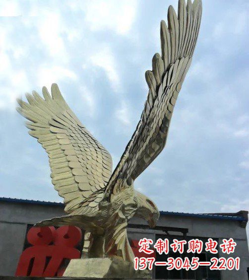 大同不锈钢雄鹰展翅蓝天