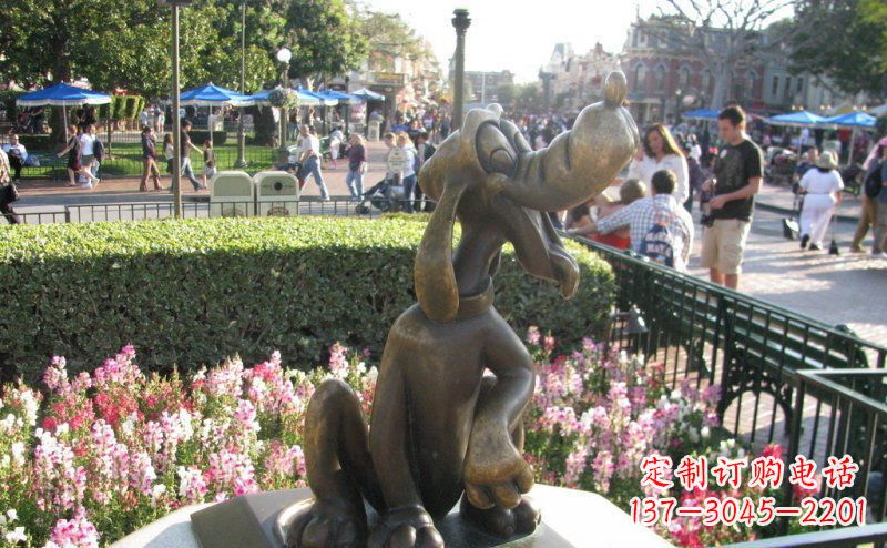 大同动物铜雕精美而细致