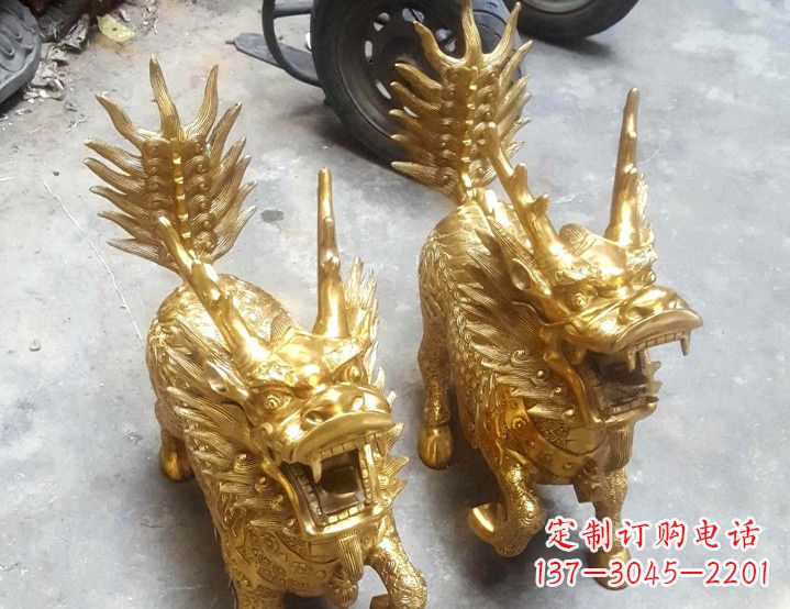 大同麒麟雕塑东方之瑰宝