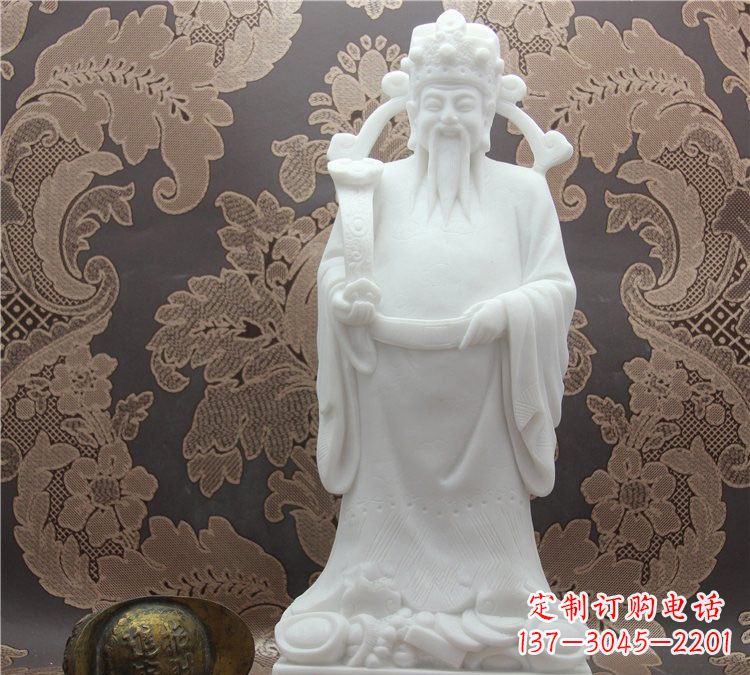 大同财神雕塑祈求财富幸福
