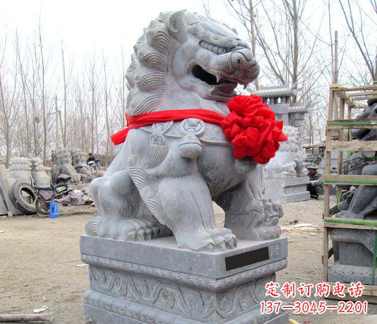 大同雄壮狮子石雕——欢迎来到宁波
