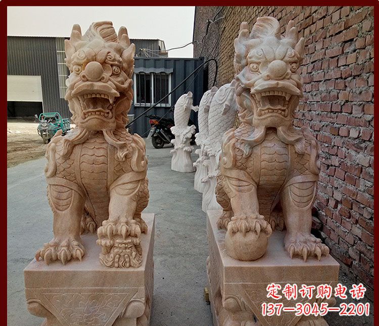 大同麒麟门口雕塑——传承古老文化的精灵