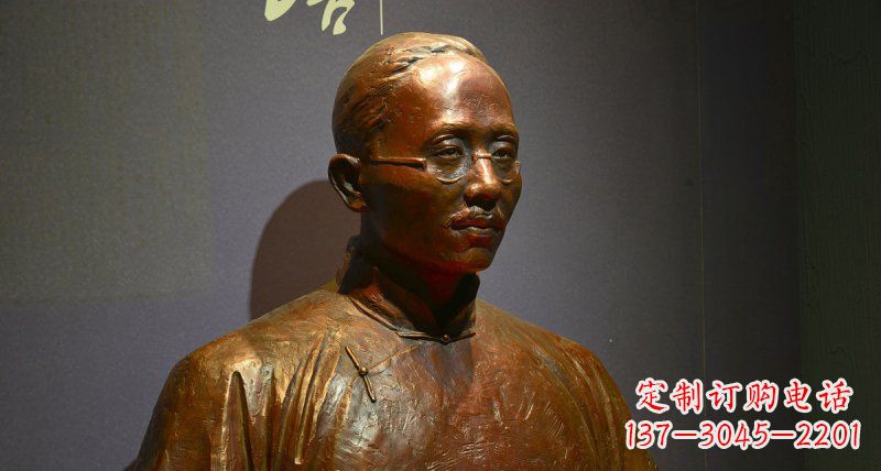大同蔡元培名人胸像铜雕