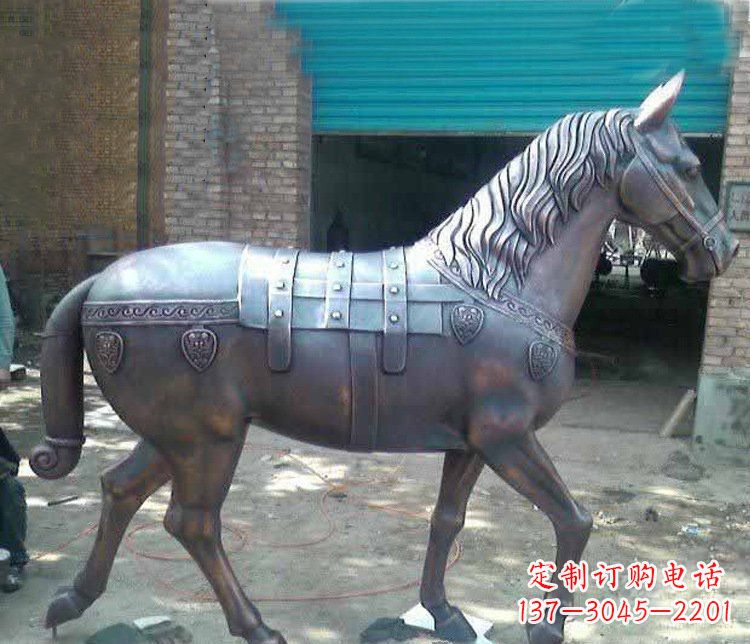 大同马铜雕塑传递草原动物的非凡魅力