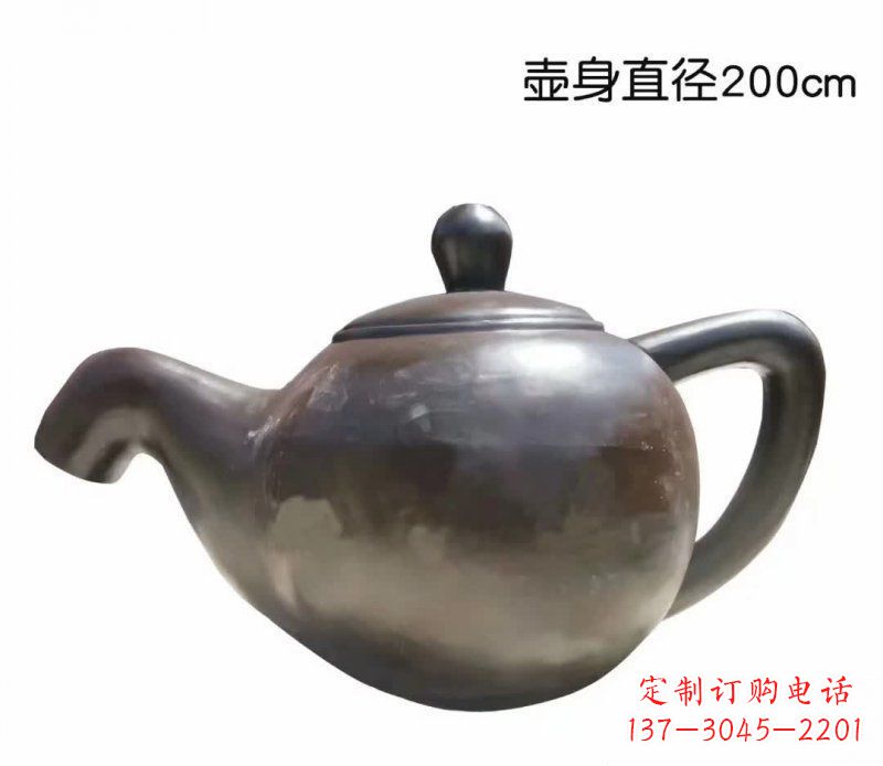 大同青铜茶壶雕塑——彰显传统文化的艺术精髓