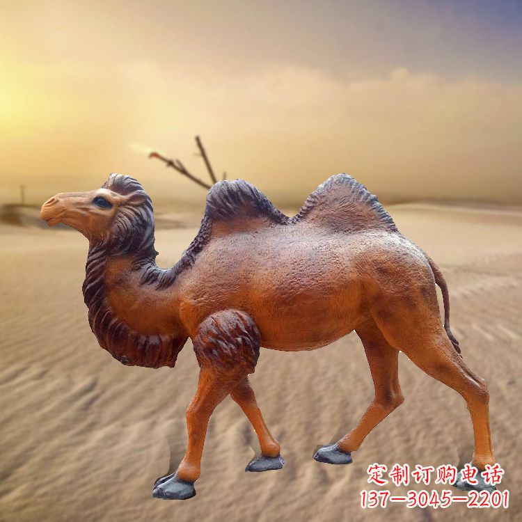 大同仿古茶马古道骆驼雕塑的精美绝伦