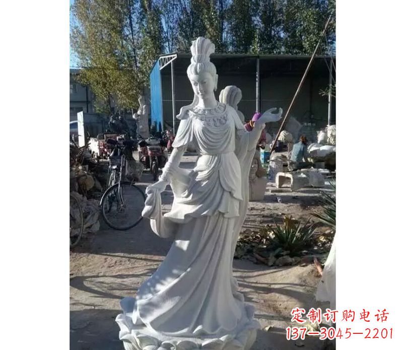 大同传奇女神嫦娥的雕塑