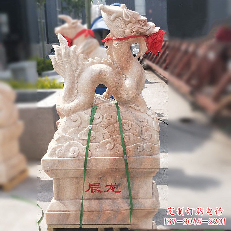 大同龙雕塑融合古典与现代