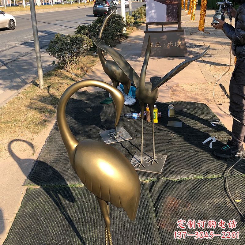 大同成都鹤雕——传承中国古代文化