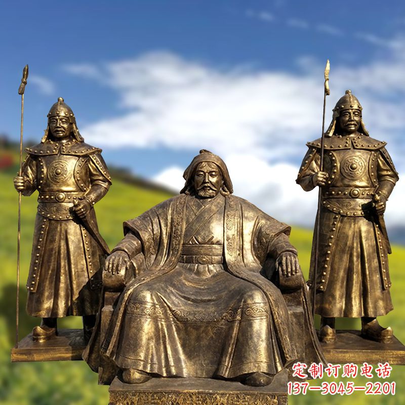 大同成吉思汗一座永恒的纪念雕塑