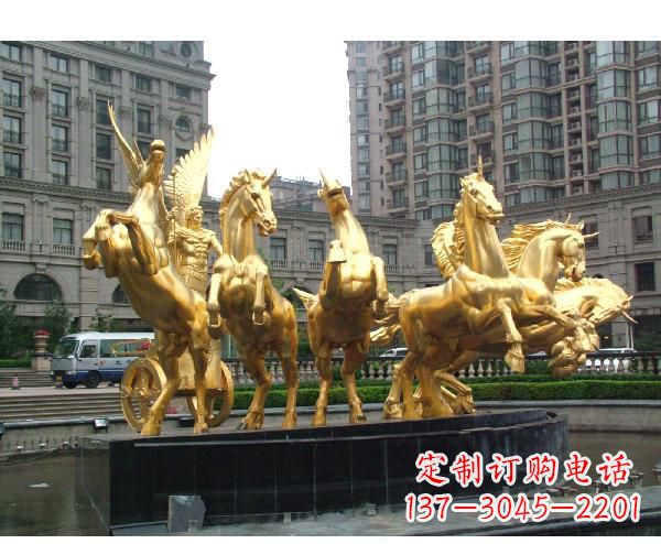 大同阿波罗的象征——青铜雕塑
