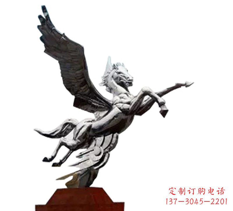 大同马雕塑不锈钢雕塑的精美绝伦