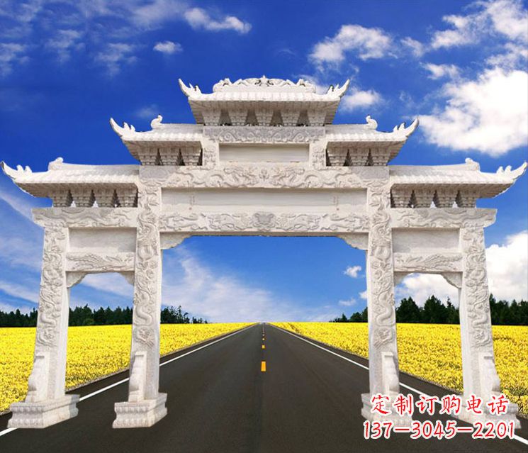 大同城市牌楼石雕——把文化传承到实体之中