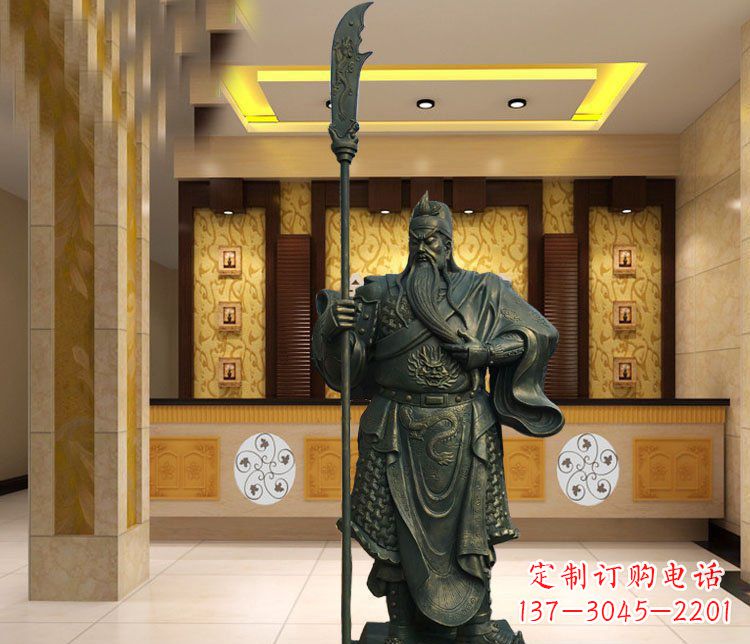 大同关公雕塑——传承弘扬中华文化