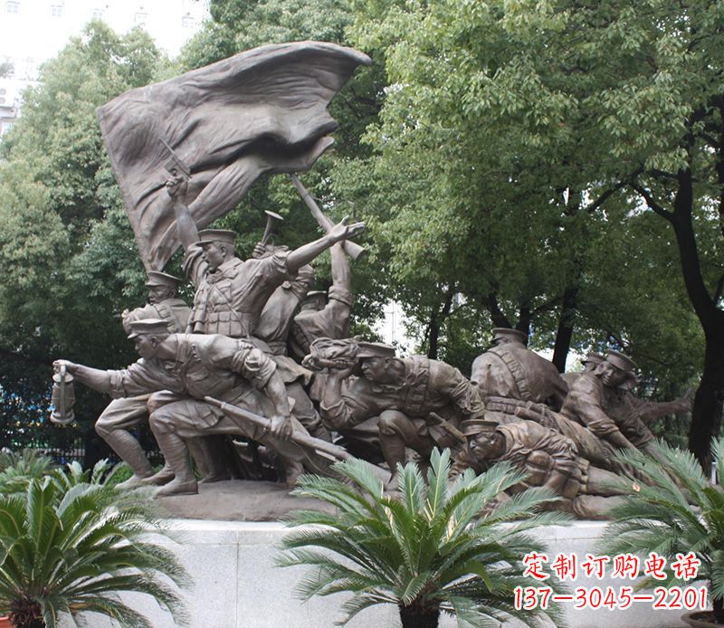 大同革命战士的荣耀——铜雕的艺术之美