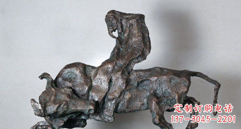 大同精美的动物铜雕，赋予公园以灵性与生机
