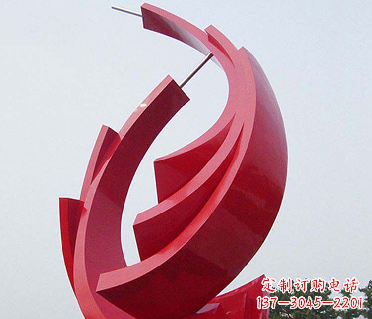 大同抽象帆船不锈钢雕塑