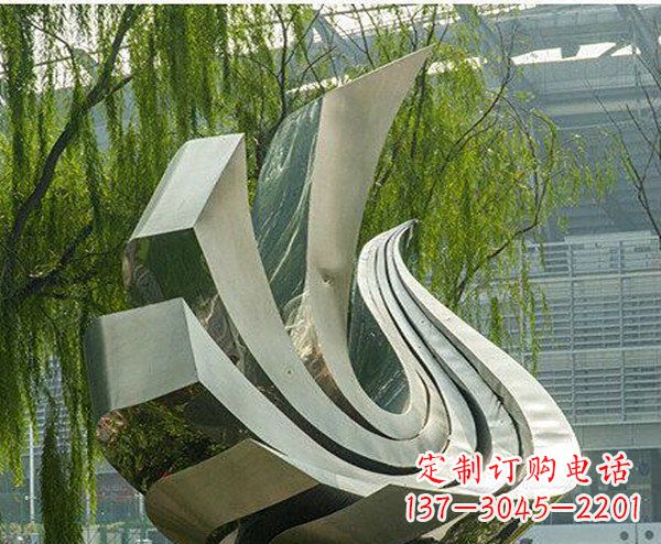 大同鸽子雕塑以不锈钢作为材料的动物雕塑
