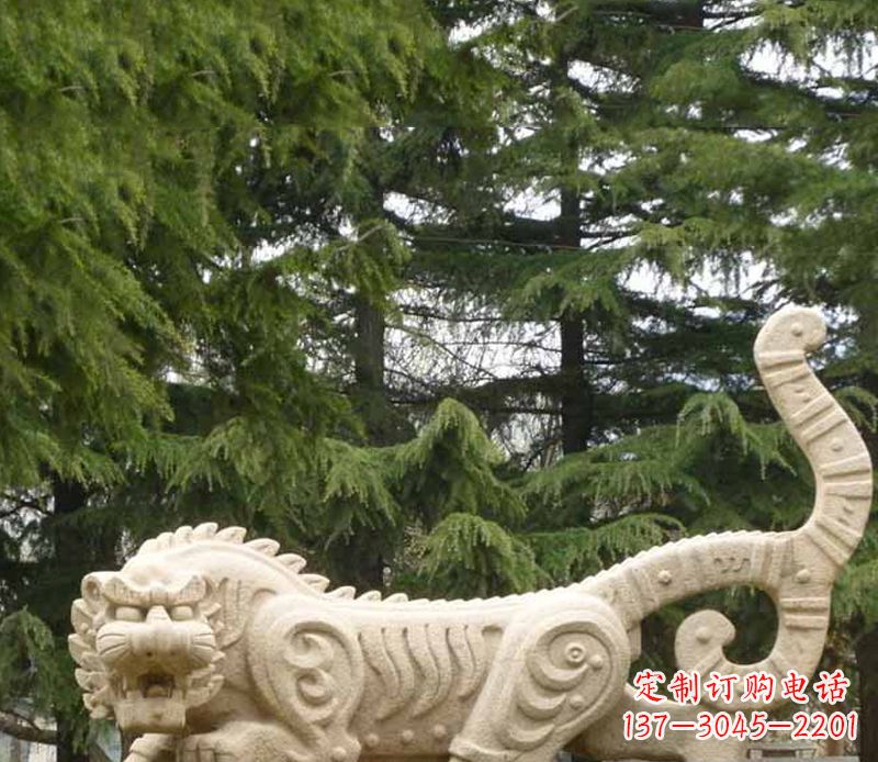 大同传神的老虎雕塑