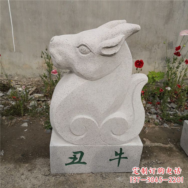 大同精美汉白玉动物雕塑