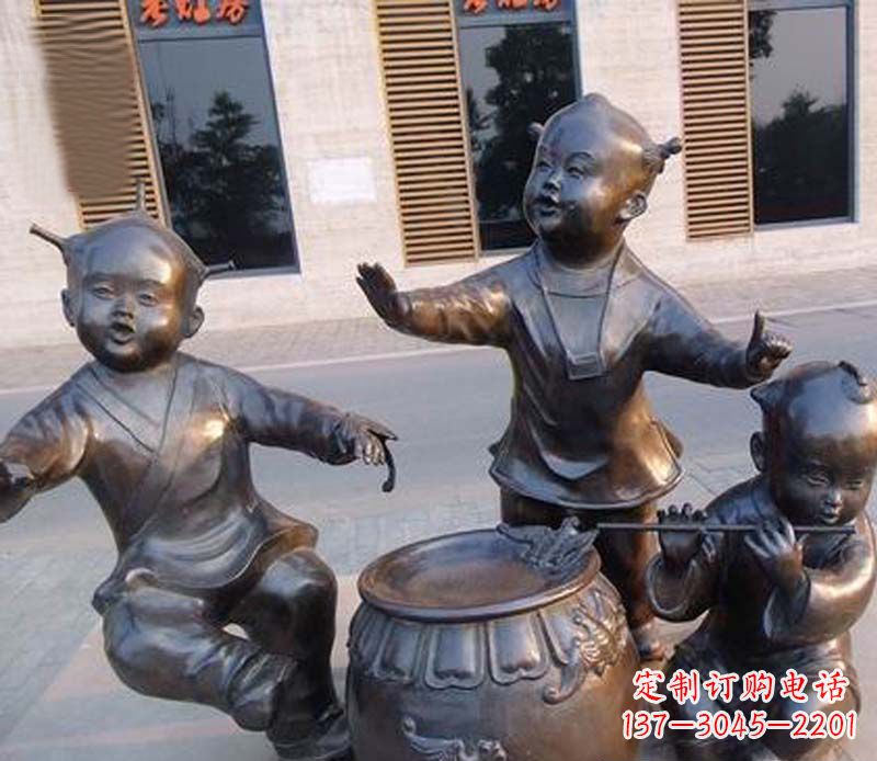 大同儿童铜雕——传承精神家园的艺术瑰宝
