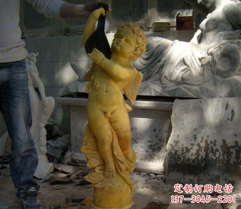 大同天使之美石雕雕塑的精美之处