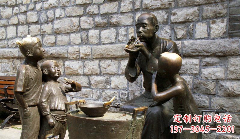 大同糖果街的精美雕塑